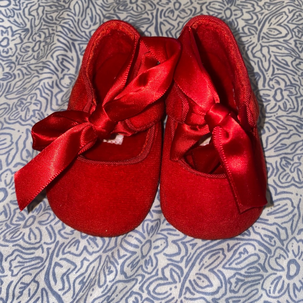 Red Shoes - Newborn